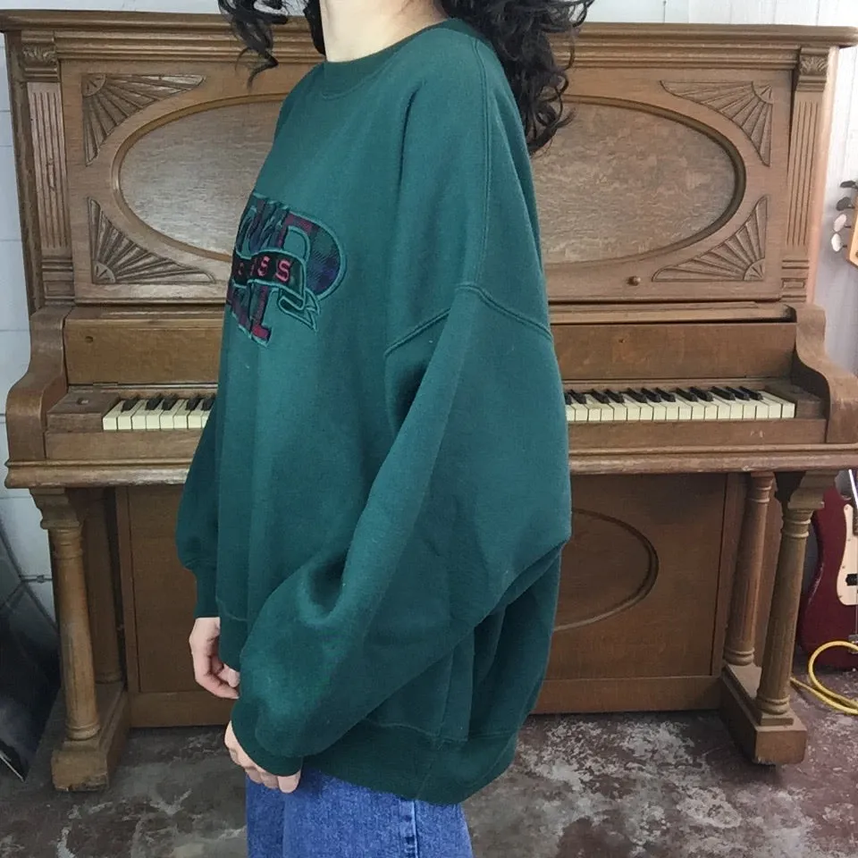 Vintage 90s | Express Oversized Pullover Cozy Sweatshirt | M