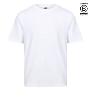 White classic fit cotton T-shirt